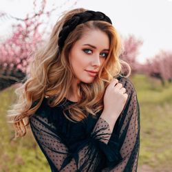 Coonoor Haargummi Samt Haarreif Geflochten Stirnband günstig online kaufen