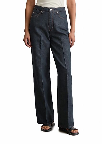 Marc OPolo Weite Jeans "aus Baumwolle-Leinen-Mix" günstig online kaufen