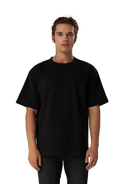 BLACKROCK T-Shirt Herren, Baumwolle Kurzarm Shirt Rundhals, Basic günstig online kaufen
