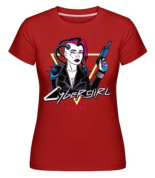 Cybergirl Agent · Shirtinator Frauen T-Shirt günstig online kaufen