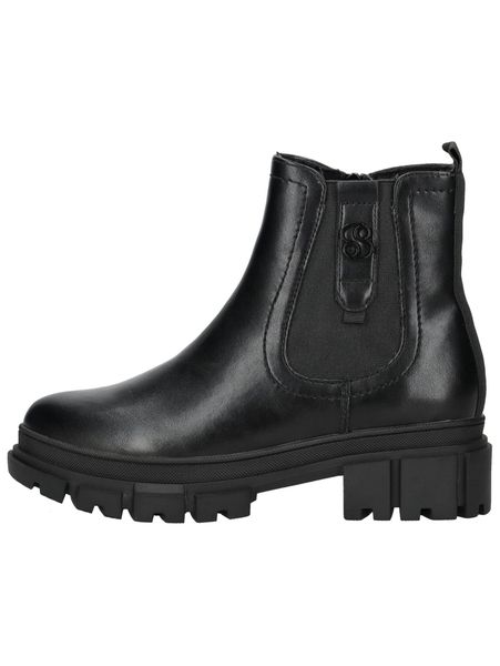 s.Oliver Stiefelette Lederimitat/Textil . Stiefelette günstig online kaufen