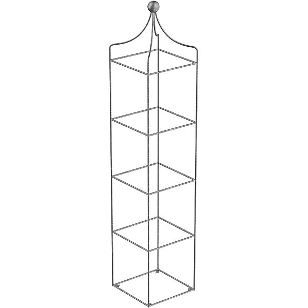 Eleo Rankobelisk Catania 170 cm x 37 cm Rankhilfe in feuerverzinkt günstig online kaufen