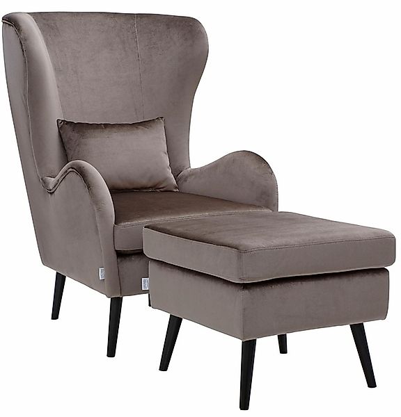 Guido Maria Kretschmer Home&Living Sessel »Salla auch in Fellimitat und Fei günstig online kaufen