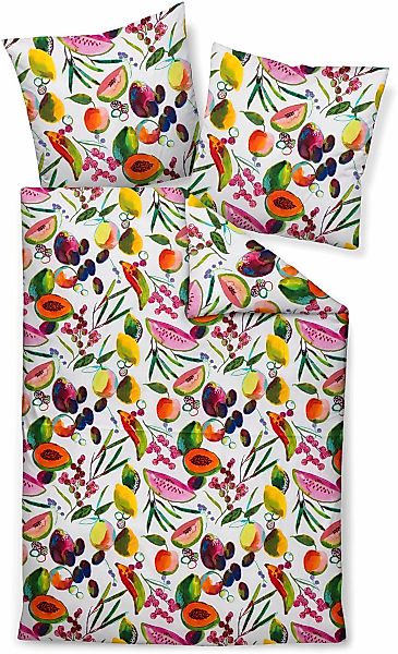 Janine Bettwäsche Janine Mako Satin Bettwäsche günstig online kaufen