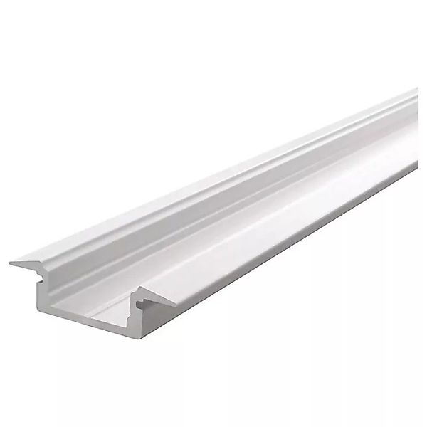 Deko-Light T-Profil flach ET-01-10 für 10-11,3mm LED Stripes, weiß-matt, 20 günstig online kaufen