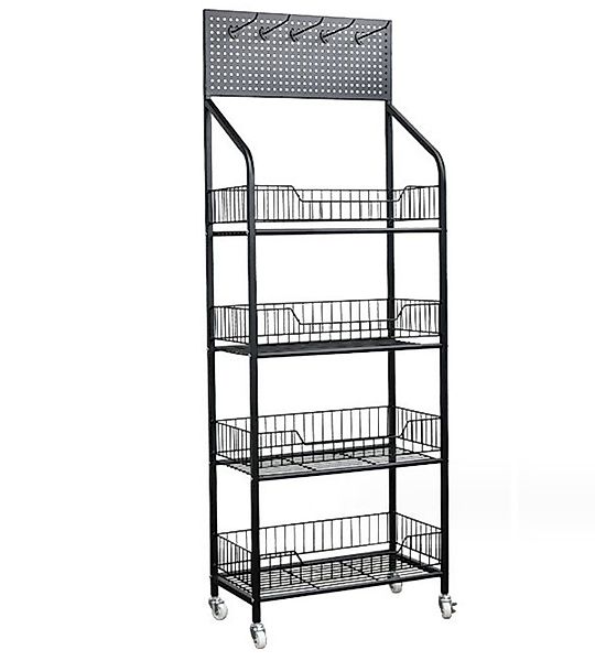 BAYLI Mehrzweckregal Ladenregale Einzelhandel - 140x50x27 günstig online kaufen