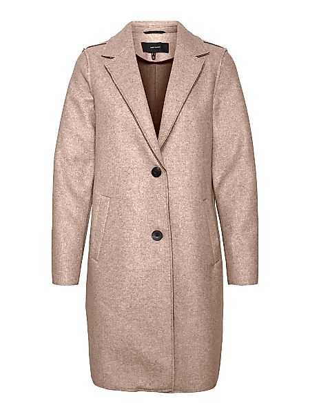 VERO MODA Lange Mantel Damen Pink günstig online kaufen