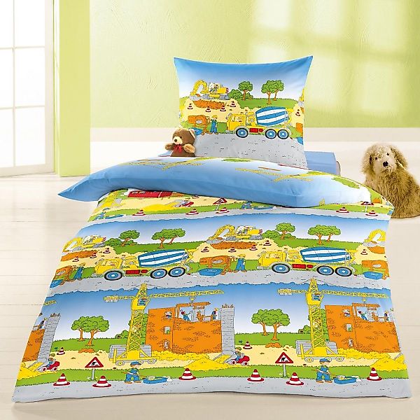 BIERBAUM Kinderbettwäsche Bierbaum Kinder Renforce Bettwäsche günstig online kaufen