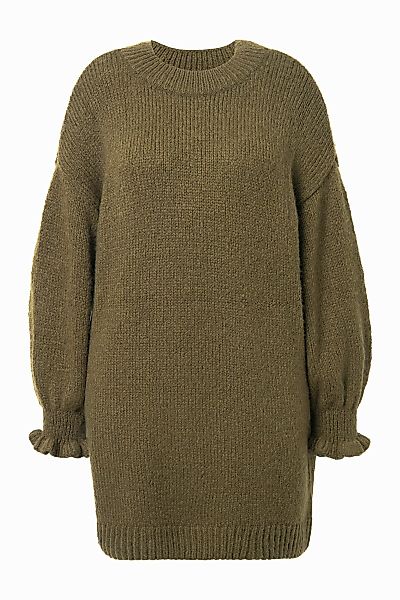 Studio Untold Jerseykleid Strickkleid oversized Rüschenärmel günstig online kaufen
