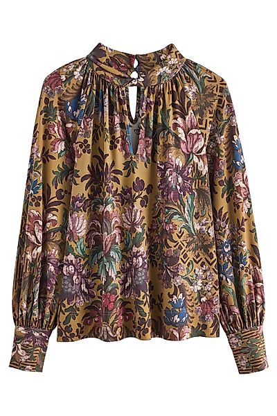 Next Langarmbluse Langärmelige Jerseybluse mit Zierknoten günstig online kaufen