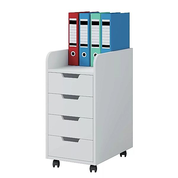 VCM Rollcontainer Beistellcontainer Bürocontainer Rollen rollbar Schublade günstig online kaufen