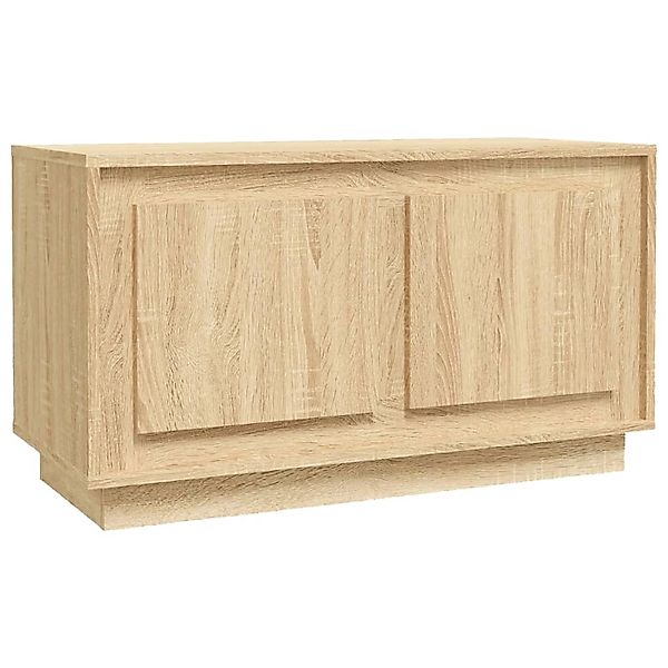 Vidaxl Tv-schrank Sonoma-eiche 80x35x45 Cm Holzwerkstoff günstig online kaufen