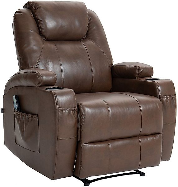 CLP Ohrensessel Galena, mit Massage-Funktion, Sessel mit Fußablage günstig online kaufen