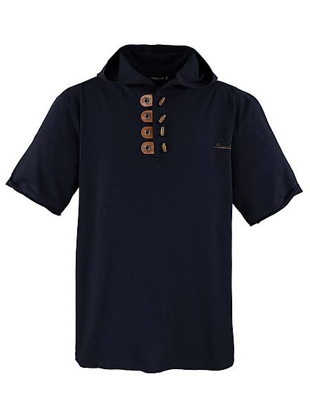 Lavecchia T-Shirt Lavecchia Herren T-Shirt mit Kapuze LV-609 (Black, 4XL) H günstig online kaufen