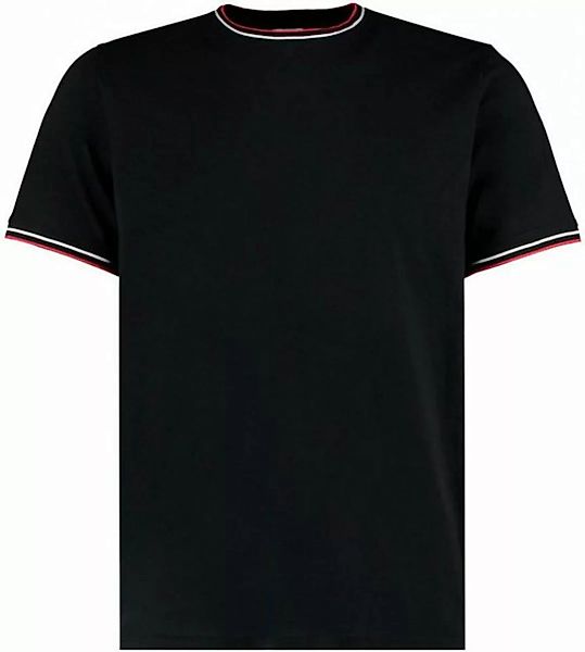 Kustom Kit Rundhalsshirt Fashion Fit Tipped Tee - T-Shirt für Herren günstig online kaufen