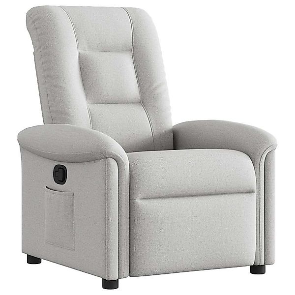 vidaXL Sessel Relaxsessel Wolkengrau Stoff (1-St) günstig online kaufen