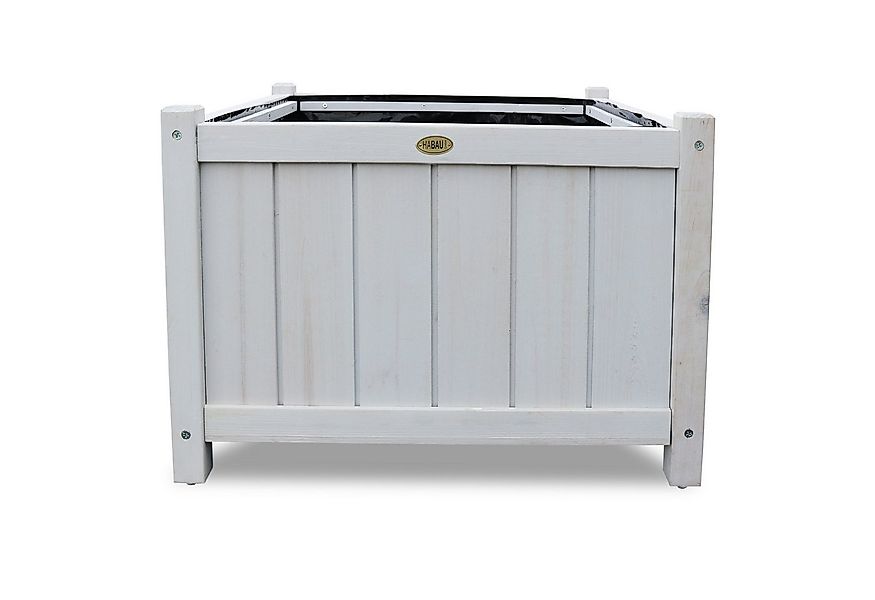HABAU Blumenkasten (B46 x T46 x H35 cm), mit passgenauer Pflanzfolie günstig online kaufen