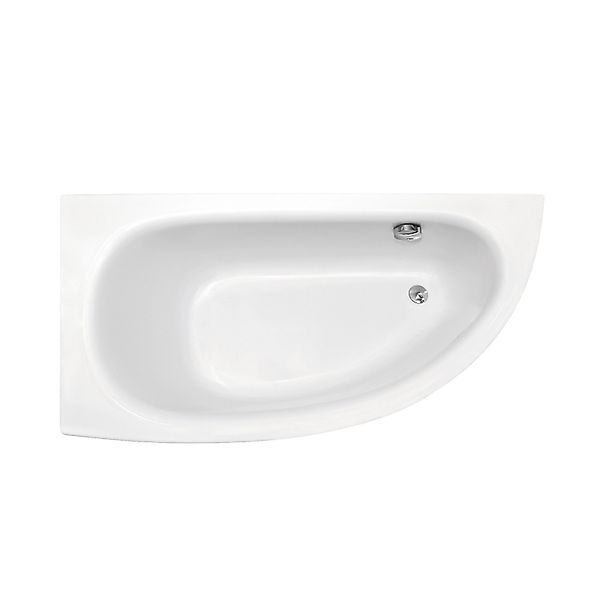 Bad Land Badewanne Eckwanne MILENA 150x70 Links Mit AcrylSchürze Ablauf Füß günstig online kaufen