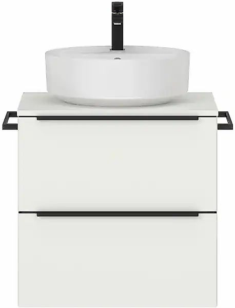 nobilia® Badmöbel-Set »Alvene« vormontiert, mit Soft-Close, 1 Stk. tlg. günstig online kaufen