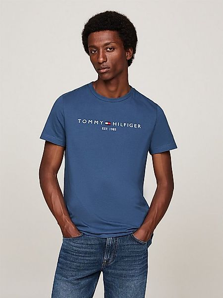 Tommy Hilfiger T-Shirt TOMMY LOGO aus reiner Baumwolle günstig online kaufen