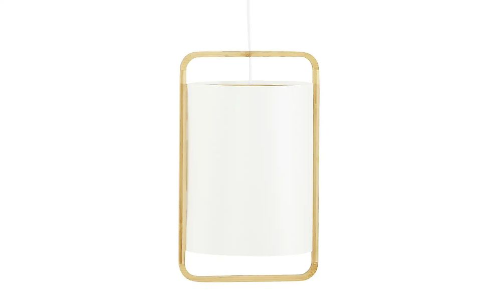 KHG Pendelleuchte  1-flammig  Bambus/ Papier   ¦ holzfarben ¦ Maße (cm): B: günstig online kaufen