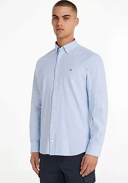 Tommy Hilfiger TAILORED Langarmhemd CL-W SOLID OXFORD RF SHIRT mit Button-D günstig online kaufen