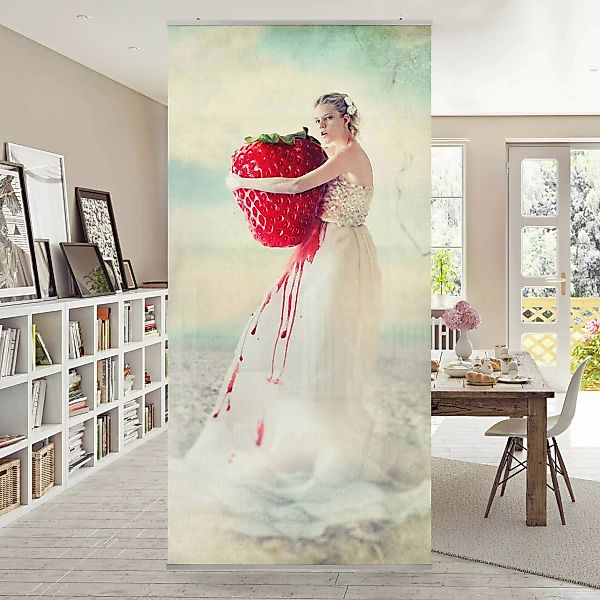 Raumteiler Portrait Strawberryprincess günstig online kaufen