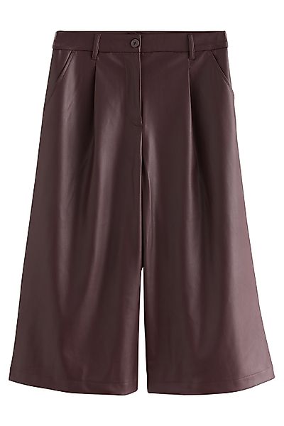 Next Lederhose Bermudashorts aus Kunstleder (1-tlg) günstig online kaufen