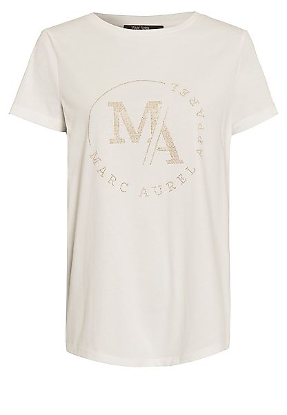 MARC AUREL T-Shirt mit Hotfix Logoprint günstig online kaufen