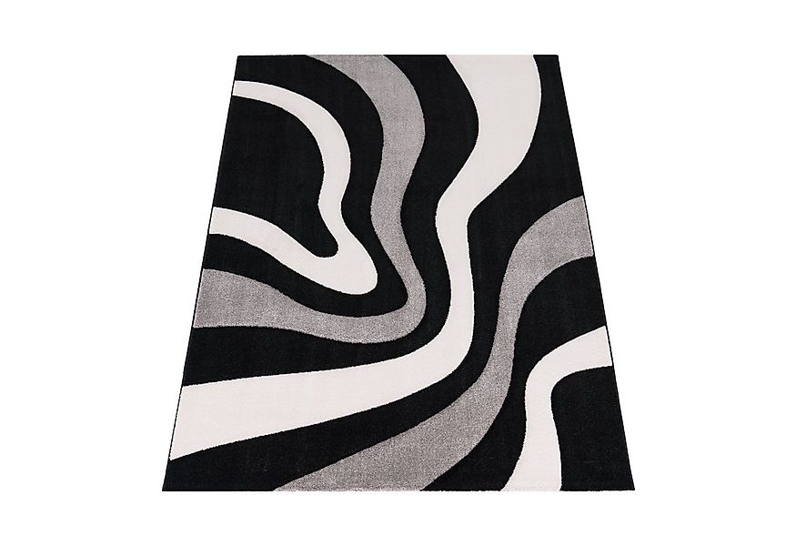 Paco Home Teppich Diamond 760, rechteckig, Höhe: 18 mm, Kurzflor, 3D-Design günstig online kaufen