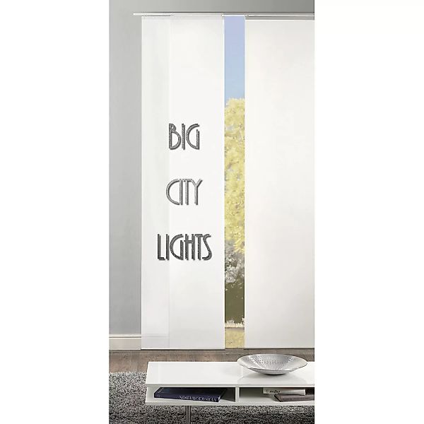 home24 Schiebevorhang Big City Lights günstig online kaufen