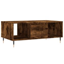 vidaXL Couchtisch Couchtisch Räuchereiche 90x50x36,5 cm günstig online kaufen