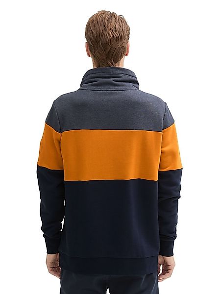 TOM TAILOR Sweatshirt mit Colour Blocking günstig online kaufen