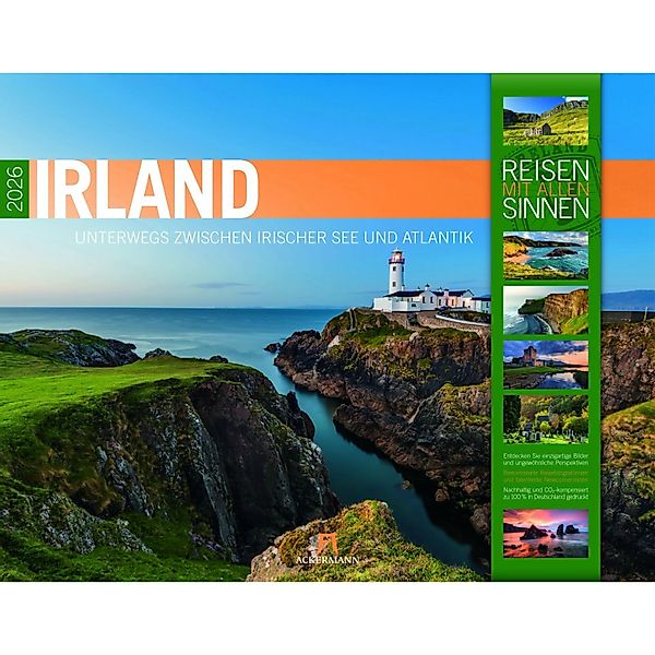 Irland - Unterwegs zwischen Irischer See und Atlantik Kalender 2026 günstig online kaufen