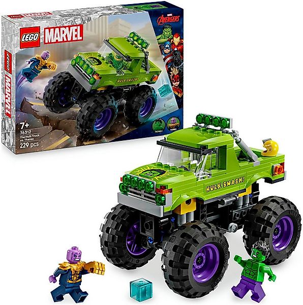 LEGO® Hulk-Truck vs. Thanos (76312), LEGO Super Heroes Konstruktionsspielst günstig online kaufen