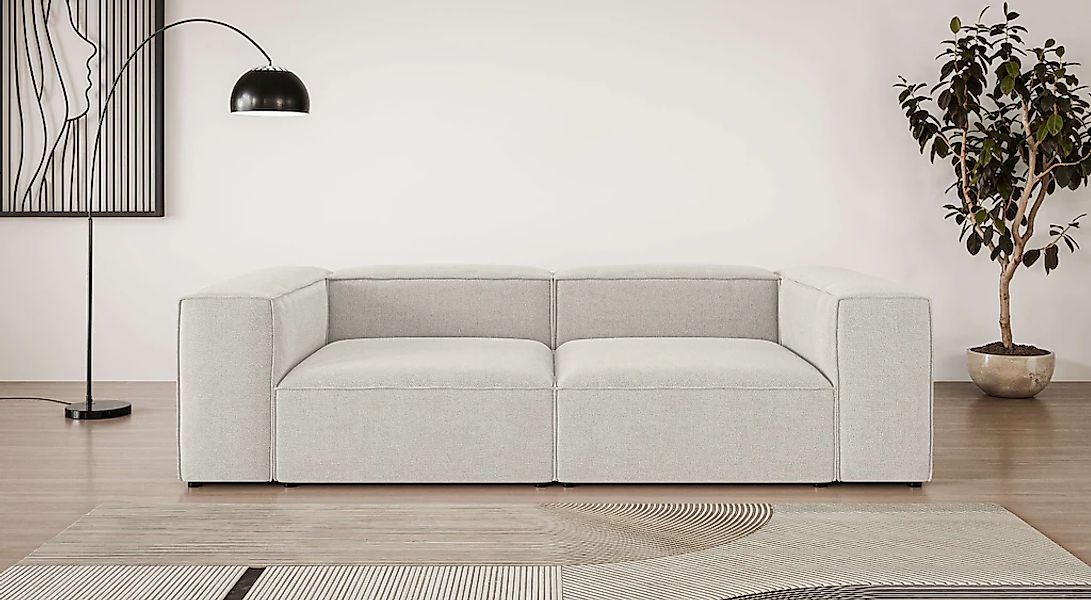 INOSIGN Big-Sofa "XL HAILY Modularsofa extra tief, Maße B/T/H: 260/130/72 c günstig online kaufen