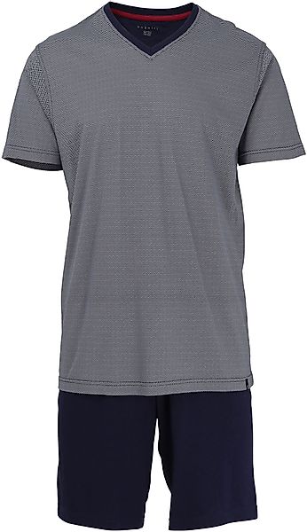 bugatti Shorty "Genua" 2 tlg. V-Ausschnitt, Kurzarm, kurze Hose, weich, beq günstig online kaufen