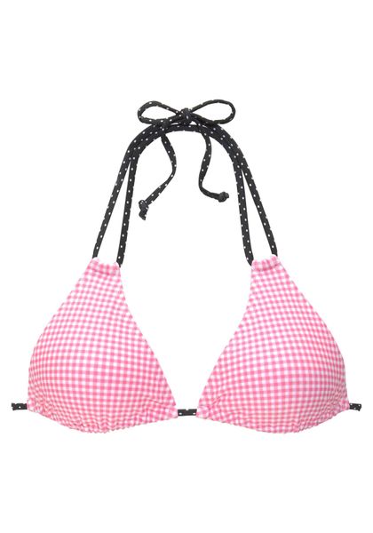 Buffalo Triangel-Bikini-Top "Florida" mit kleinen Karos und Punkten, mit Do günstig online kaufen