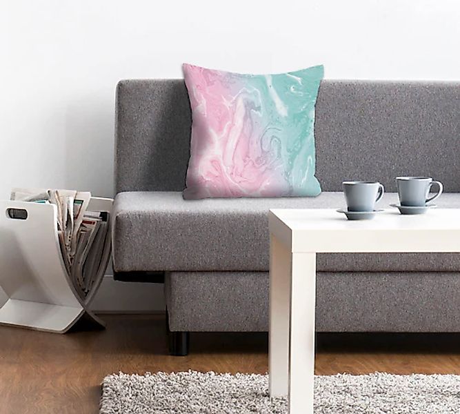 queence Dekokissen »Pearl«, Kissenhülle,Pastellfarben,Sanft,Zart,Farbverlau günstig online kaufen