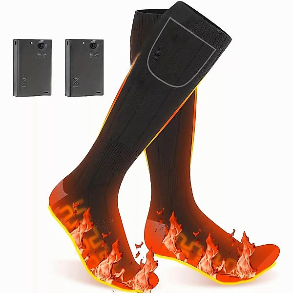RWEUOQ Funktionssocken Beheizbare Socken 4000 mAh günstig online kaufen