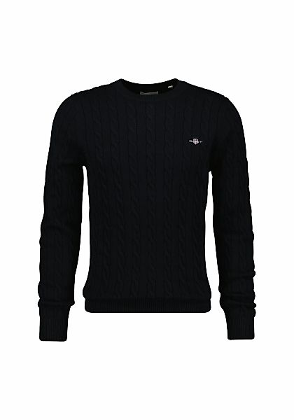Gant Sweater "Strickpullover COTTON CABLE C-NECK" günstig online kaufen