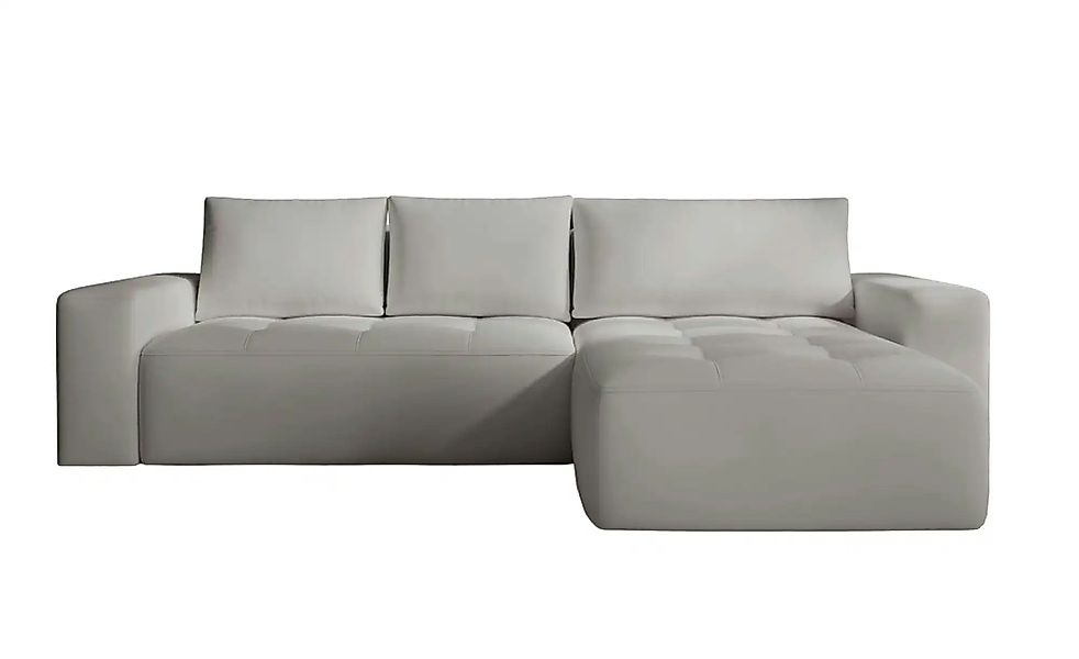 Ecksofa  Portland ¦ grau ¦ Maße (cm): B: 250 H: 76 Polstermöbel > Sofas > 3 günstig online kaufen
