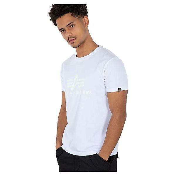 Alpha Industries Basic Kryptonite Kurzärmeliges T-shirt 2XL White günstig online kaufen