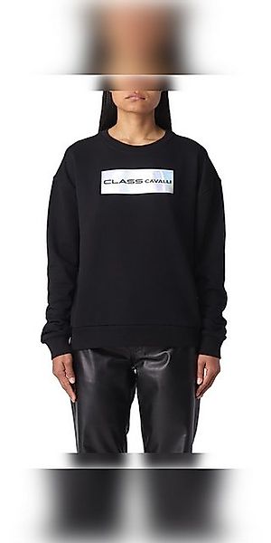 Cavalli Class Sweatshirt Cavalli Class Sweathirt schwarz Damen günstig online kaufen