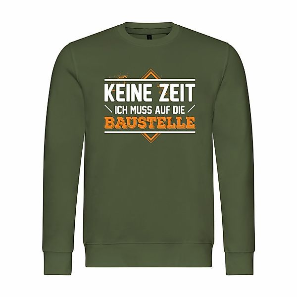 deinshirt Rundhalspullover Herren Pullover Keine Zeit günstig online kaufen