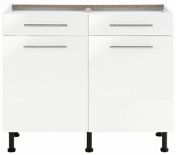 wiho Küchen Unterschrank "Ela" Breite 100 cm, höhenverstellbare Füße günstig online kaufen