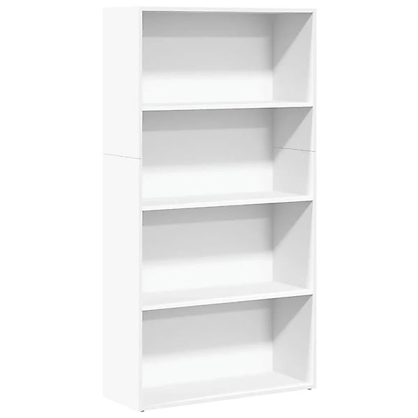 vidaXL Bücherregal Weiß 80x30x152 cm Holzwerkstoff 857940 günstig online kaufen