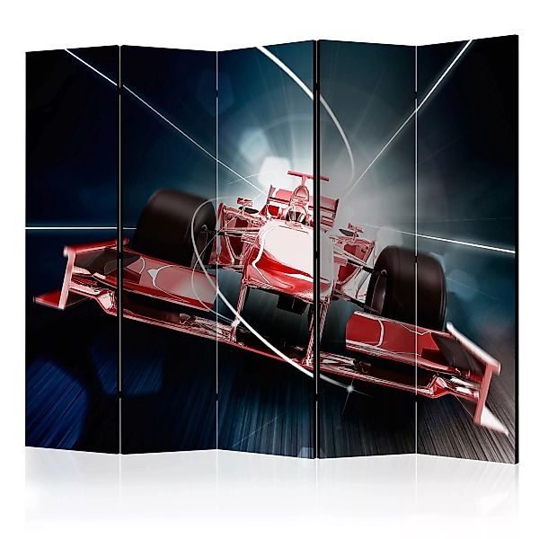 5-teiliges Paravent - Speed And Dynamics Of Formula 1 Ii [room Dividers] günstig online kaufen