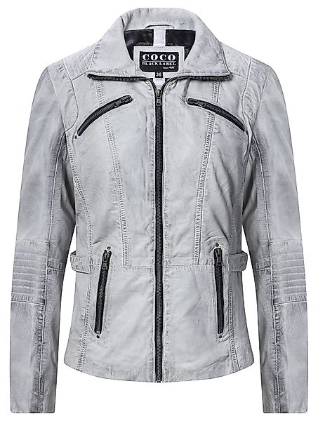 CBL Lederjacke MQ-44851 mit stehkragen günstig online kaufen