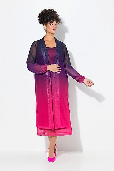 MIAMODA Sommerjacke Jacke gerade Passform Mesh mit Farbverlauf günstig online kaufen